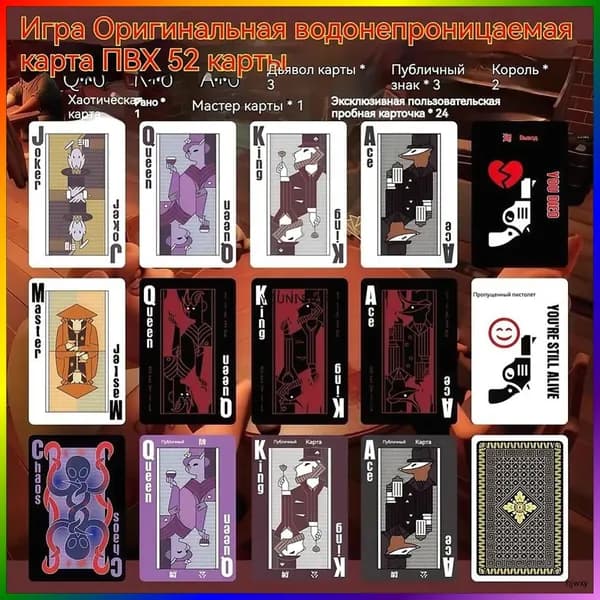 Русская рулетка Таверна лжецов Издание настольной игры на физическом носителе