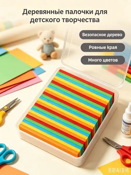 Учебный набор для счета 100 счетных палочекa