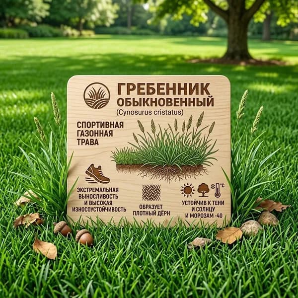 Семена газона Гребенник обыкновенный