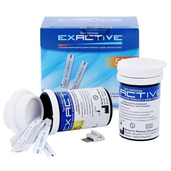 Exactive Vital тест-полоски №50