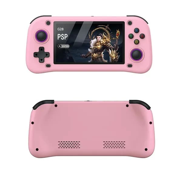 Портативная игровая консоль G28: Ретро, большой HD-экран, двойной джойстик, поддержка PSP/аркад, открытая ОС, ностальгические игры