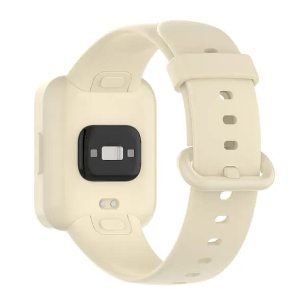 Силиконовый ремешок для часов Redmi Watch 2 и Watch 2 Lite, цвет слоновой кости