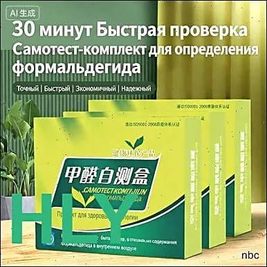 Экспресс-тест формальдегида в воздухе дома