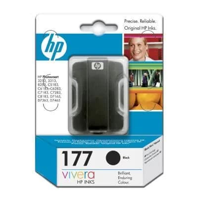 HP 177 - C8721HE Картридж струйный черный 410 стр. Товар уцененный