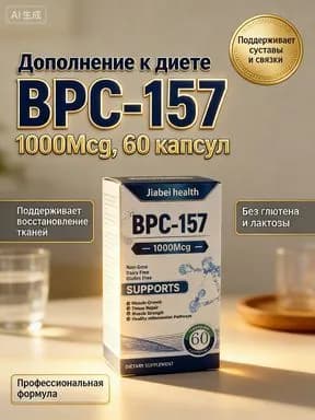 Откройте для себя новый уровень восстановления с Jiabei Healthy BPC-157.Он активно используется профессиональными спортсменами для ускорения регенерации тканей. Каждая капсула содержит мощный