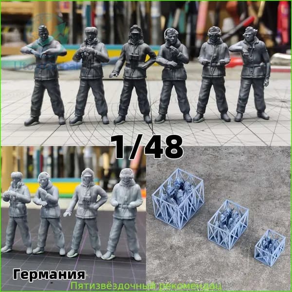Cor 1/48 сборная модель солдат