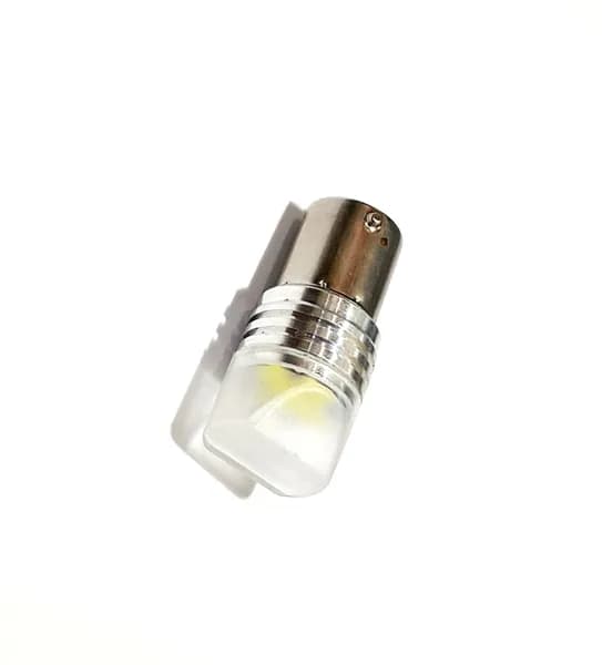Автолампа 1156 стробоскоп Led 6 SMD 3050 P21W 12В белый в комплекте 1 шт.