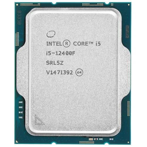 Процессор Intel Core i5-12400F OEM (CM8071504650609-SRL5Z) - LGA 1700, 6 x 2.5 ГГц, L2 - 7.5 МБ, L3 - 18 МБ, 2хDDR4, DDR5-4800 МГц, TDP 117 Вт