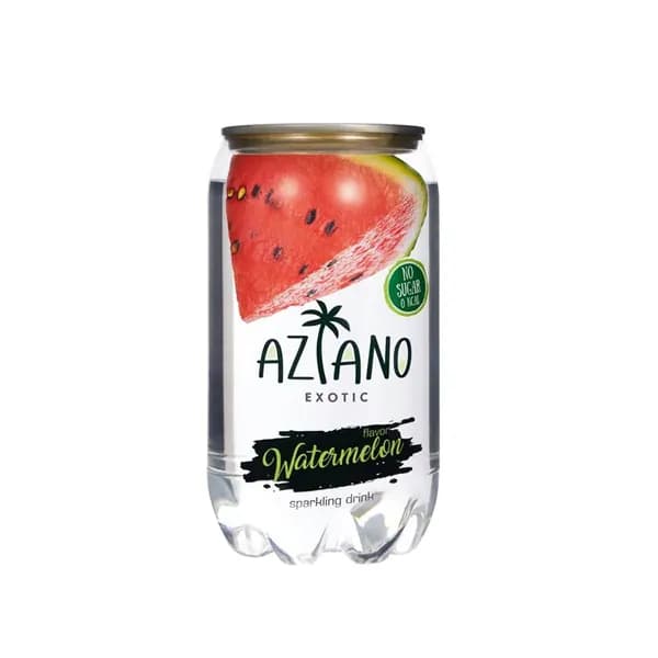 AZIANO Напиток газированный Арбуз, 350 мл