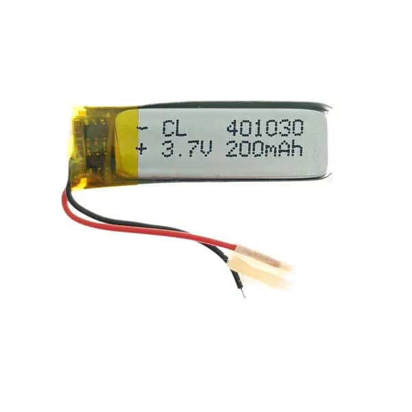 Универсальный аккумулятор 401030P, 200 mAh, 3.7 V