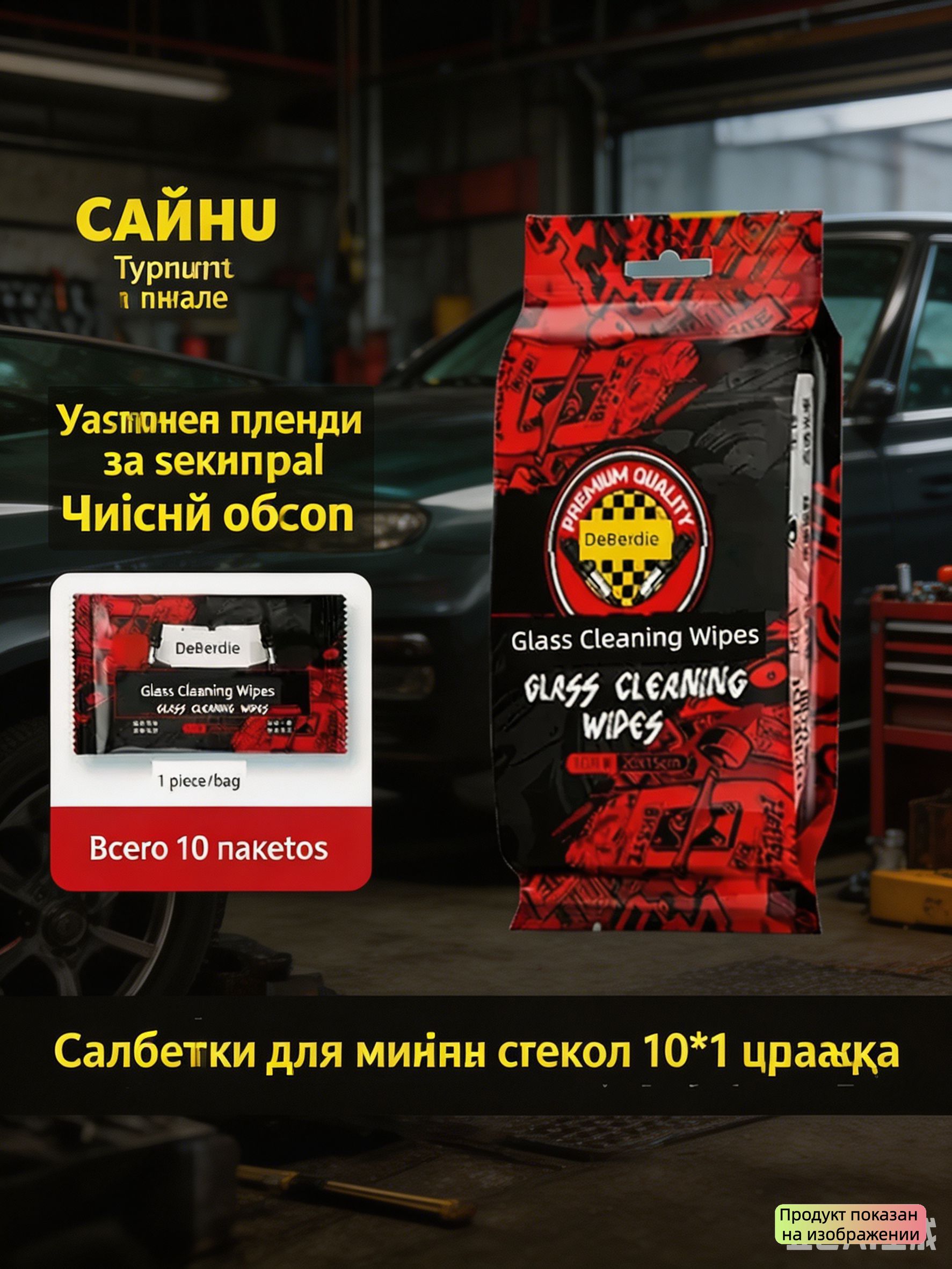 Набор автохимии, 100 мл, 3 шт.