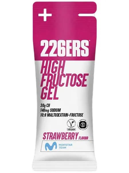 226ERS Высокоэнергетический гель High Fructose Gel Клубника 44 гр