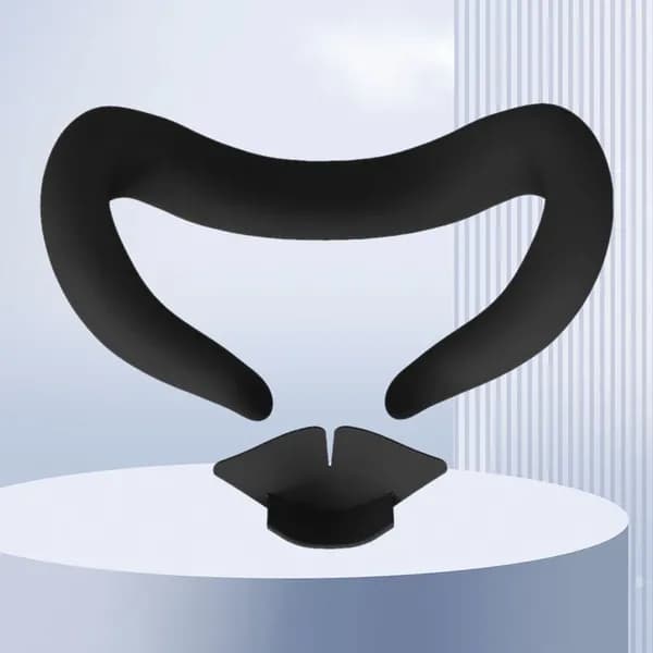Силиконовая маска для VR-гарнитуры Meta Quest 3 с затемняющей прокладкой