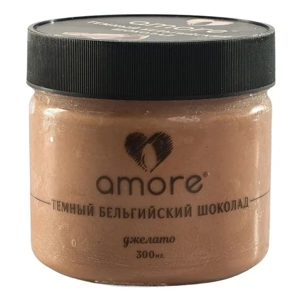 Мороженое молочное Amore с темным бельгийским шоколадом 280 г