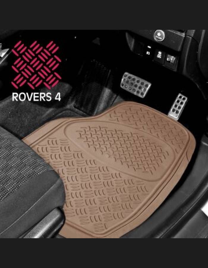 Коврик а м carfort rovers 4 передн. к-т 2шт. резина beige (1 6) Carfort RS0431 FRONT