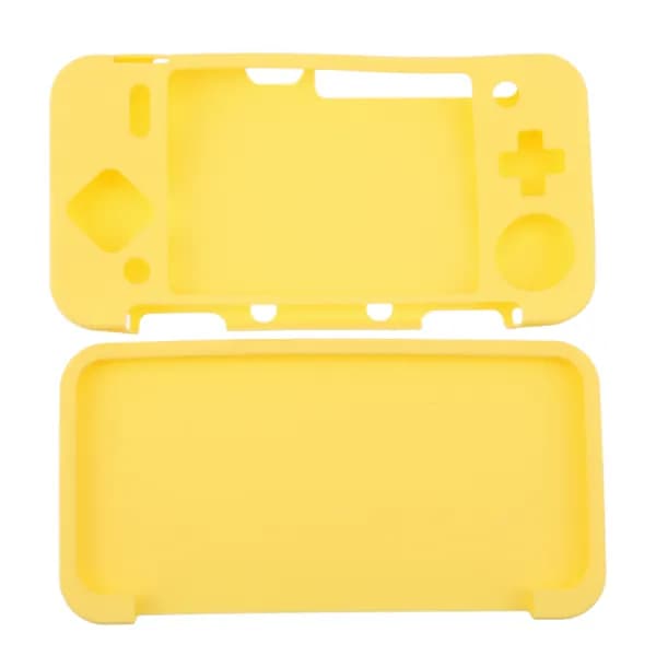 Силиконовый чехол для Nintendo 2DS XL и 2DS LL жёлтого цвета