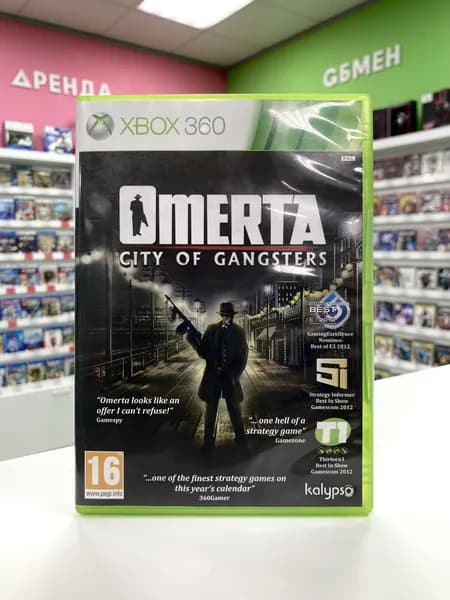 Игра Xbox 360 Omerta City of Gangsters. Товар уцененный
