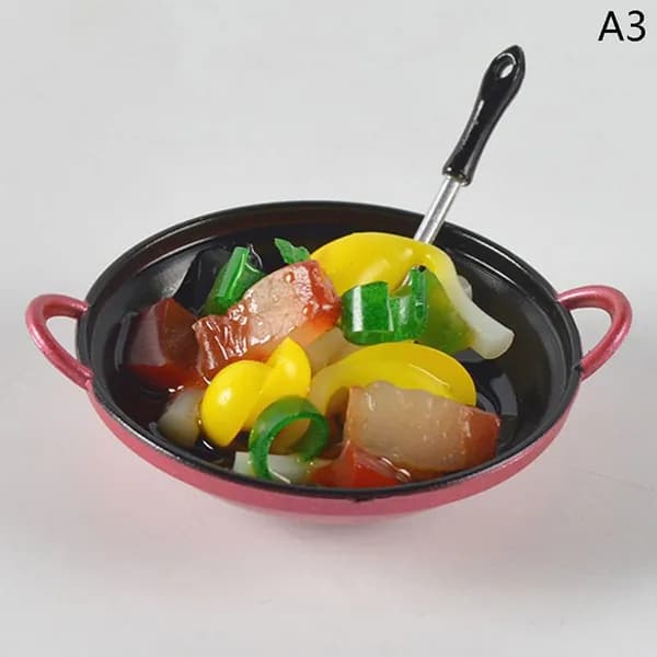 Кукольный домик миниатюрная игра-симулятор приготовления пищи