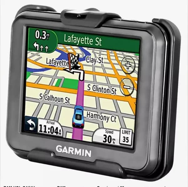 RAM-HOL-GA51U держатель RAM для навигатора Garmin nuvi 30 и др. высокопрочный композит