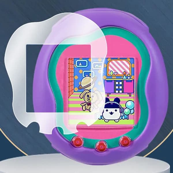 Защитная пленка TPU для экрана Tamagotchi Uni, белая, 2 штуки