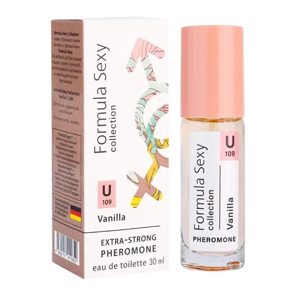 Formula Sexy Туалетная вода Vanilla U109 (Формула Секси Ванилла U109)-30 мл 30 мл