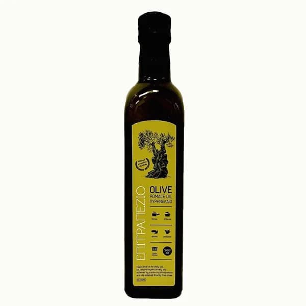 Оливковое масло Epitrapezio для тушения и жарки, ст.бут., 500мл
