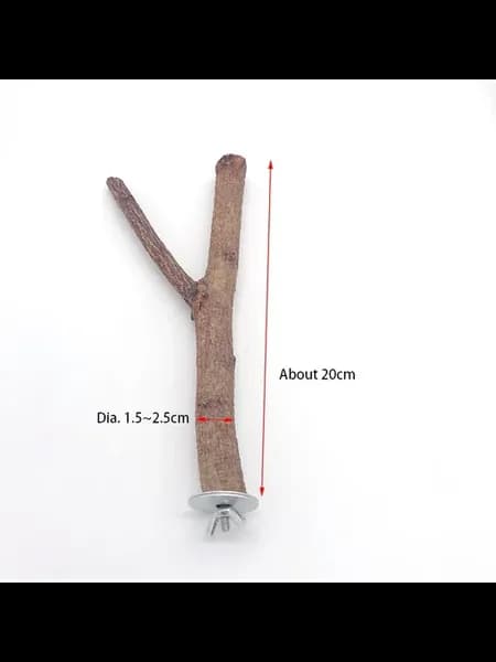 Жердочка для птиц деревянная, 20см, Dia. 2.5cm