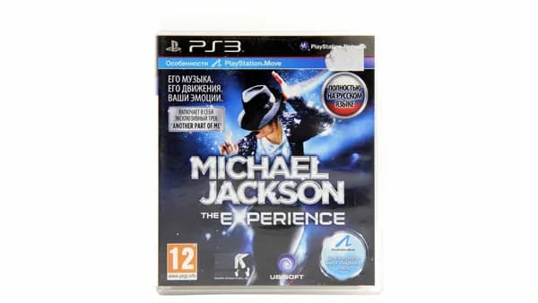Michael Jackson The Experience (PS3, Move) Винтаж