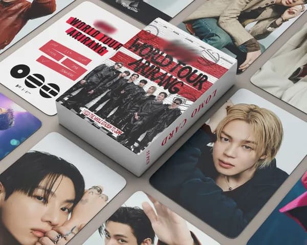 KPOP 55pcs/Box Bangtan Boys ARIRANG голографические фотокарточки BTS WORLD TOUR ARIRANG KPOP лазерные LOMO карты