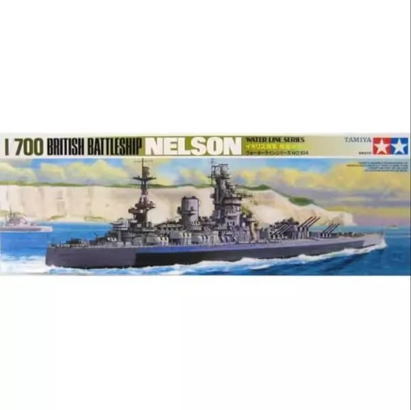 Тамия 1/700 британский линкор нельсон 77504