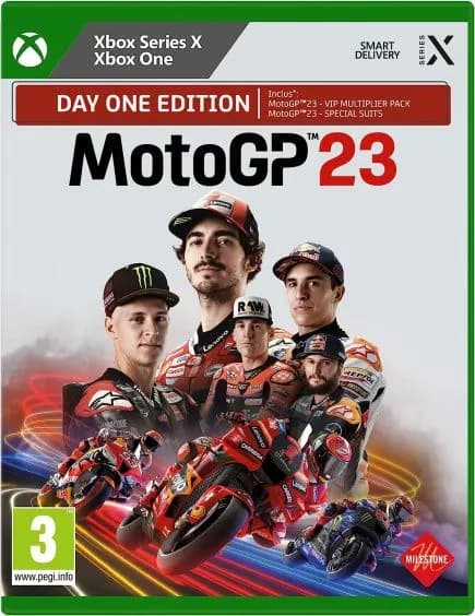 Игра MotoGP 23. Day One Edition (Xbox One, Xbox Series, Английская версия)