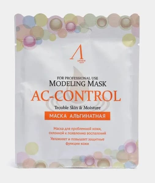 Anskin Альгинатная маска для лица Control Modeling Mask, для проблемной кожи, 25 гр/