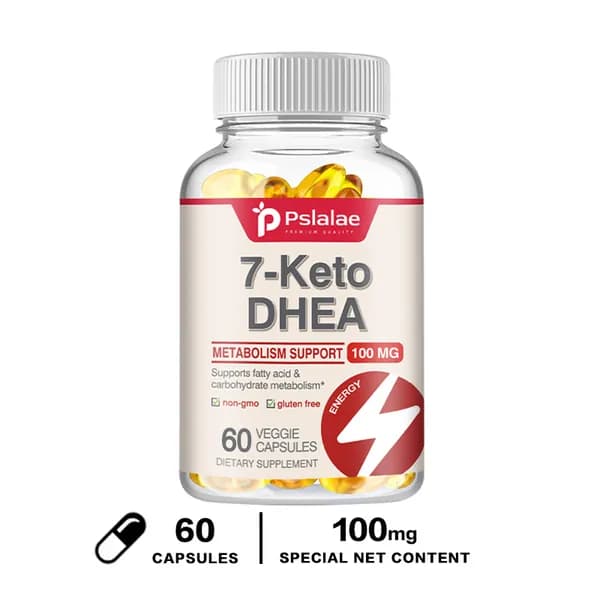 Капсулы Pslalae Metabolic Support - содержат 7-оксо-ДГЭА-3 -уксусную кислоту - поддержка метаболизма, здоровый омоложение