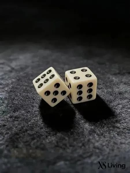 Кубики кости игральные зарики из бильярдного шара