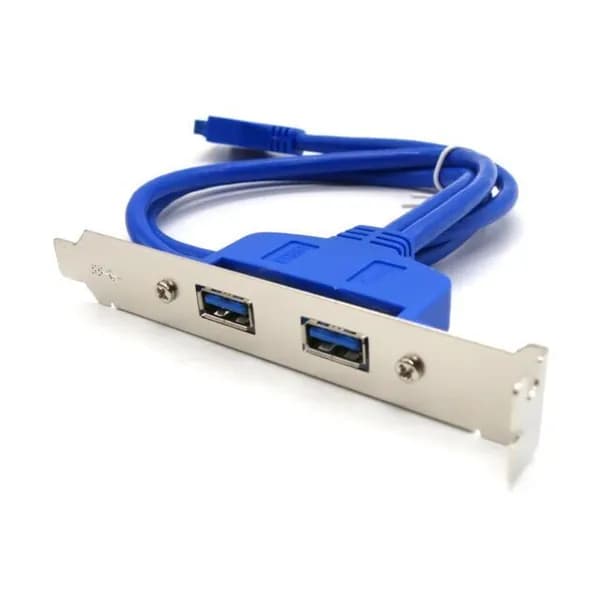 Планка USB3.0 для PC 2 разъема AF 20-Pin разъем на материнскую плату 50 см