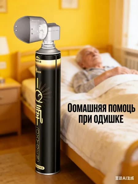 Умный кислородный баллон: портативный, для путешествий / восстановления сил