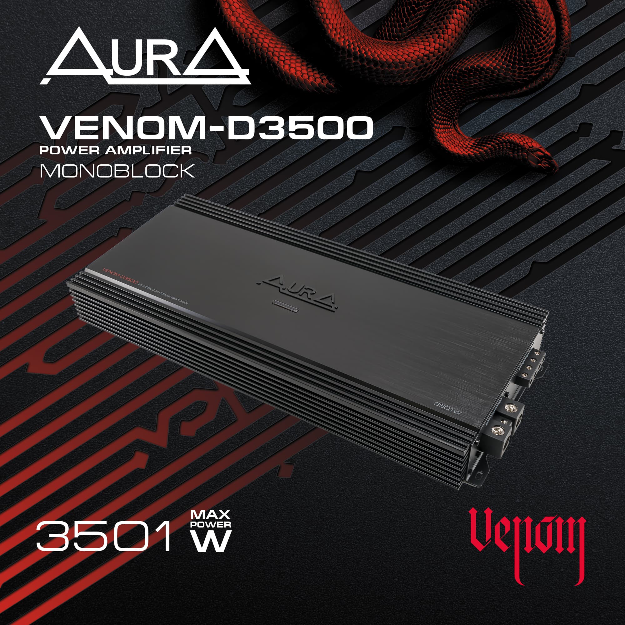 Усилитель Aura VENOM-D3500