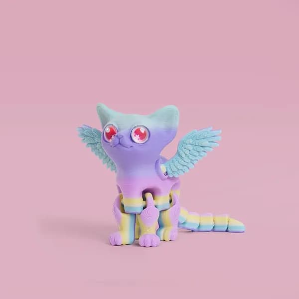 3D печать игрушка для кошки