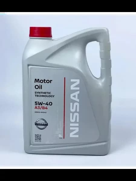 Моторное масло Ниссан 5w40 A3 B4 5в40