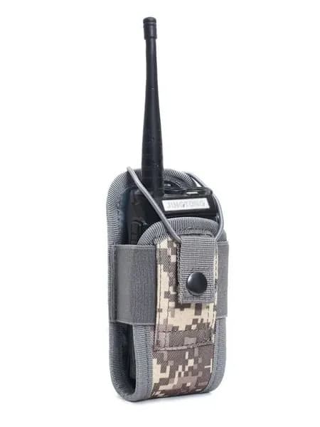 Сумка чехол для рации на Тактическая сумка чехол для рации Baofeng Retevis Kenwood и других, универсальный подсумок для радиостанции, Multicam (мультикам)