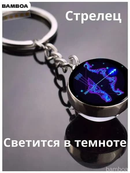 Светящийся Брелок для ключей, сумки, автомобиля