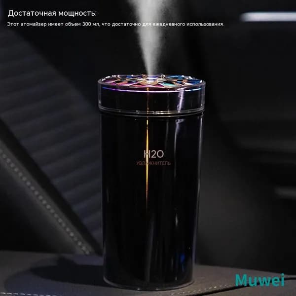 milochic Увлажнитель воздуха автомобильный, арт. YL1XT0XM7GG9OJ9QH0VA7.03-M2277N2QBT