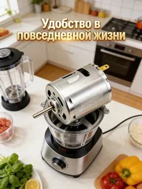 Двигатель фена для волос с двигателем постоянного тока 365 В 18 В заменяет Wanbao на RS-365SH-2080