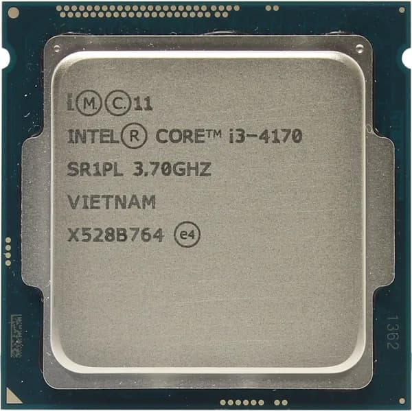 Процессор Socket LGA 1150 Intel Core i3 4170 ( 2 ядра 4 потока / 3700 МГц / 54Вт )