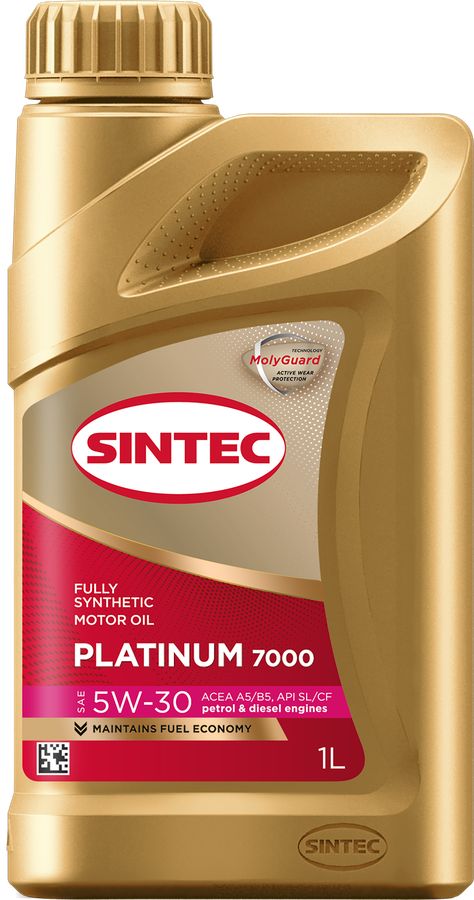 SINTEC 5W-30 Масло моторное, Синтетическое, 1 л
