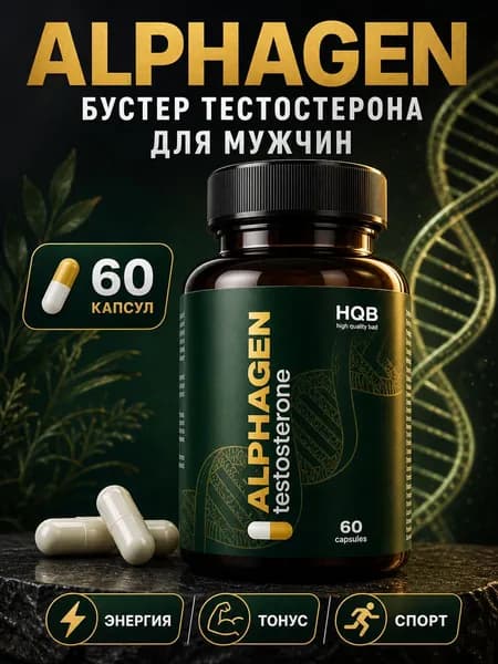 AlphaGen, Бустер тестостерона для мужчин, витамины для мужчин