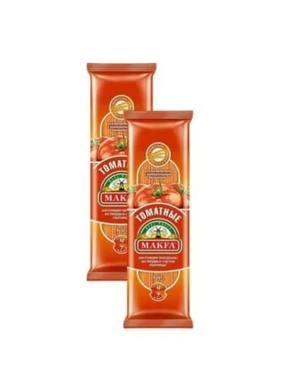 Вермишель длинная МАКFА Томатная,2шт по 500г
