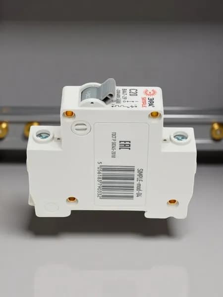 Автоматический выключатель ЭРА SIMPLE-mod-04 1P 20А кривая С Б0039221