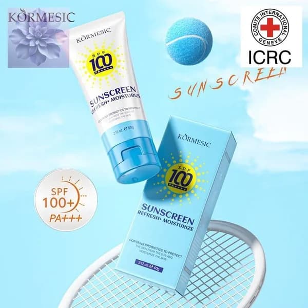 KORMESIC: лосьон с пробиотиками для защиты от солнца, SPF 100+.