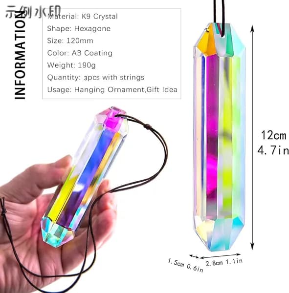 Кристалл Light Catcher, создатель радуги, луны, цветка, призмы, любви в четырех стилях для украшения окон, автомоб 3434